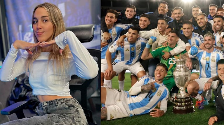 Quién es Florencia Chiusano, la chica que creó el hit de la Selección Argentina y lo cantó en el Monumental