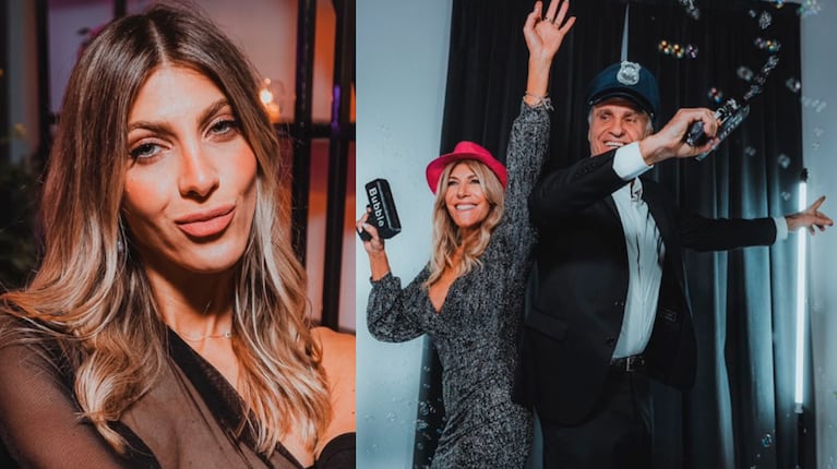 Cande Ruggeri mostró la mega fiesta de Nancy Otero, la esposa de Oscar Ruggeri 