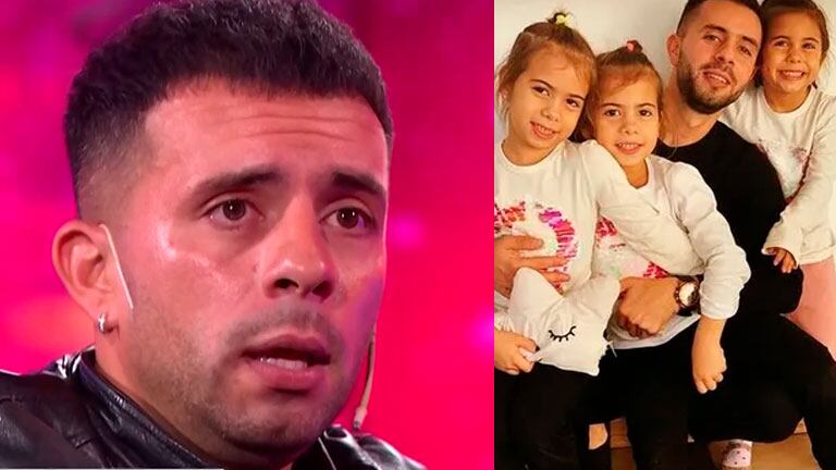 ¡A flor de piel! Matías Defederico se quebró al hablar del encuentro con sus hijas en pleno conflicto con Cinthia Fernández