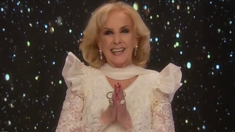 Mirtha Legrand regresó a la TV y contó cómo se preparó antes del debut: "No pude dormir en toda la noche"