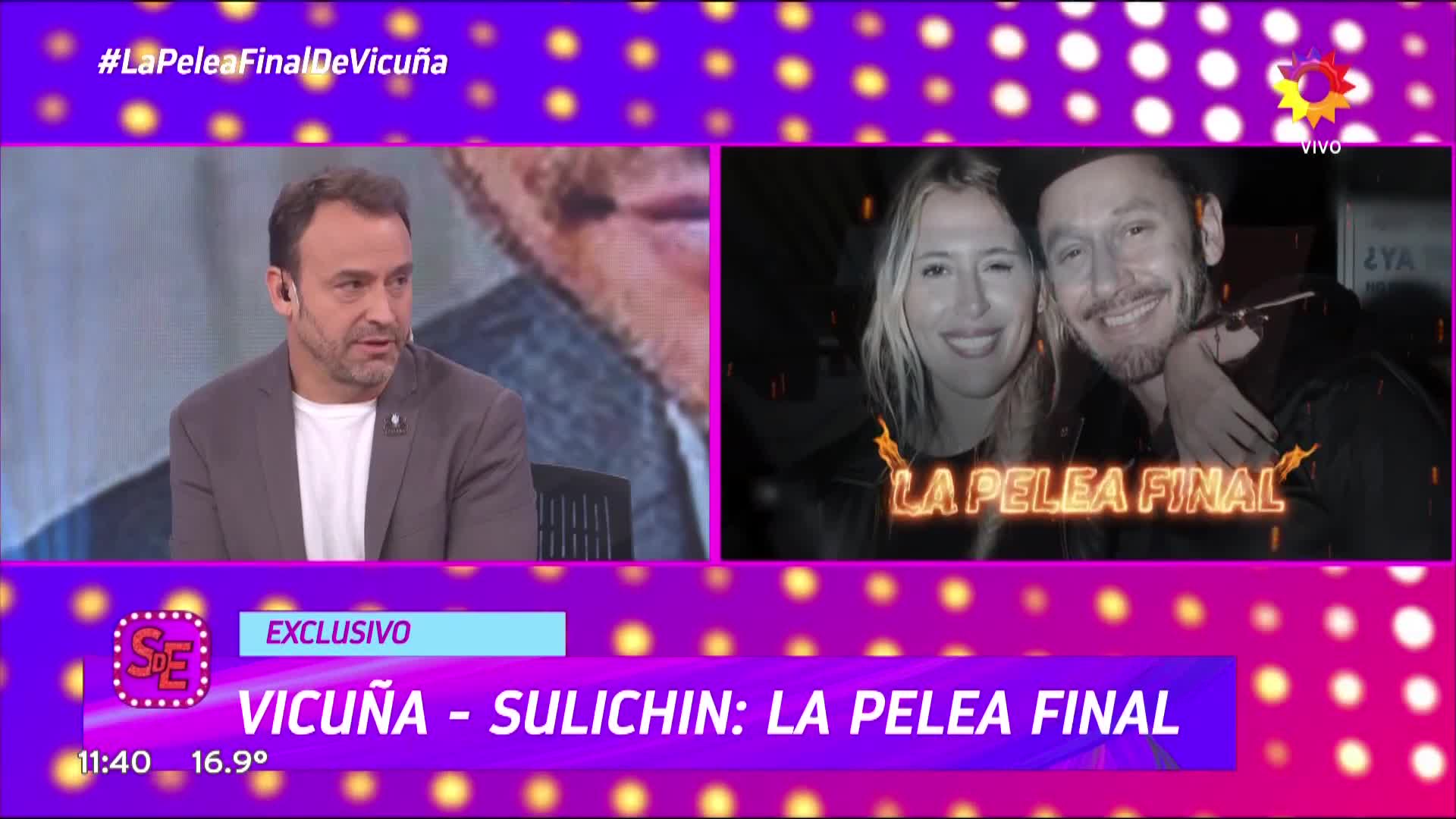 Los detalles de la discusión de Benjamín Vicuña con Eli Sulichin