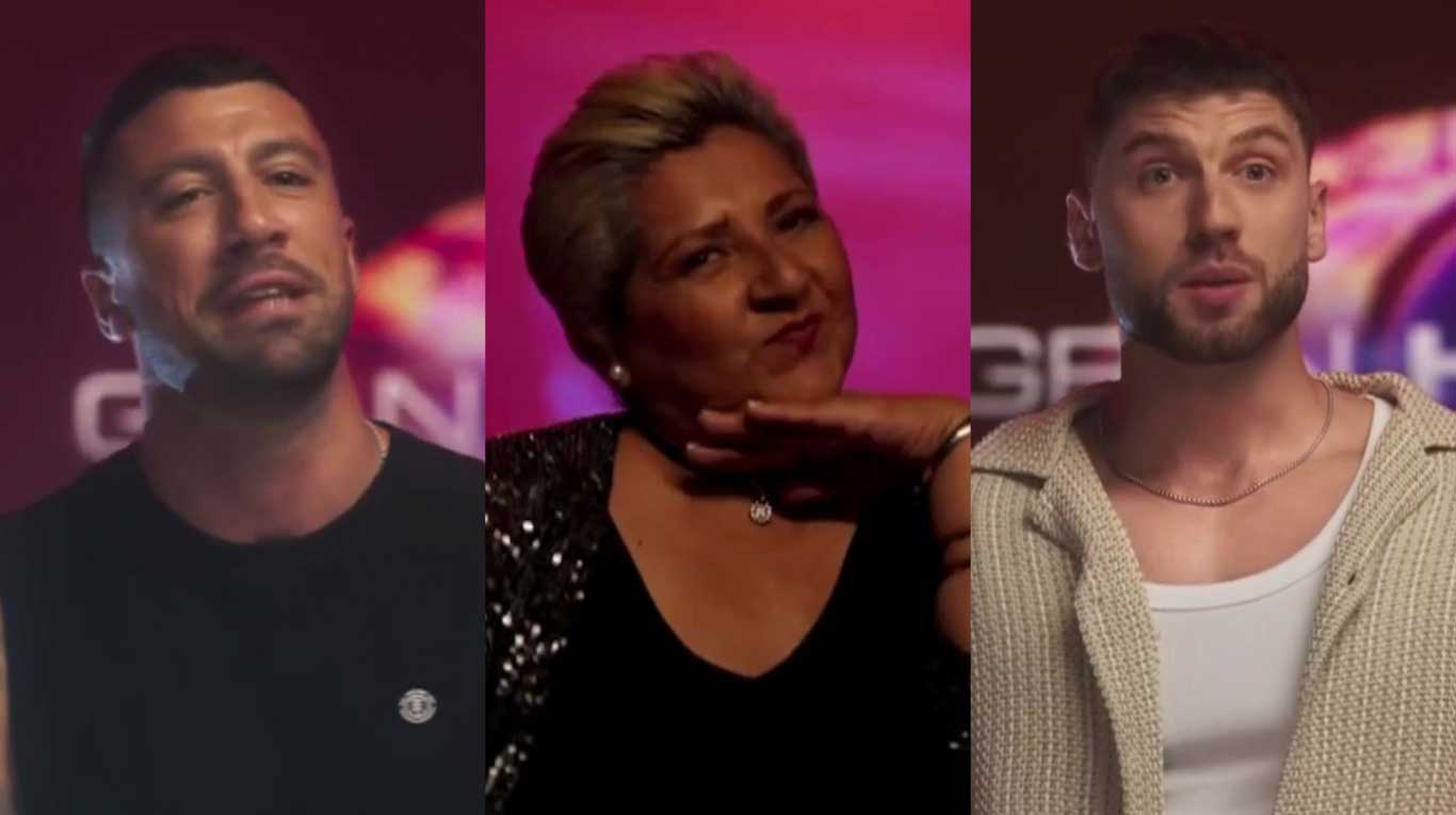 Así ingresaron Giuliano Vaschetto, Petrona Fabiana Jeres y Santiago Algorta a la casa de Gran Hermano 2024