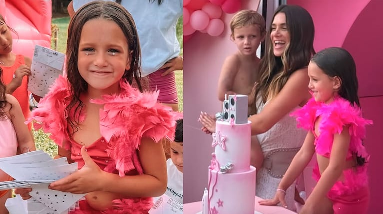 Así fue el cumpleaños de Francesca, la hija de Camila Homs y Rodrigo de Paul, inspirado en Emilia Mernes