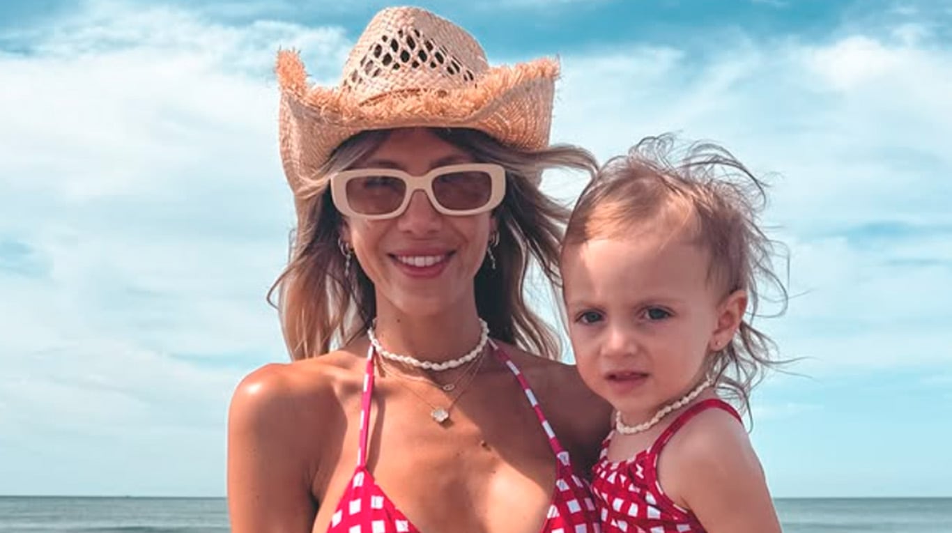 Cande Ruggeri y su hija Vita enternecieron a todos con sus looks combinados