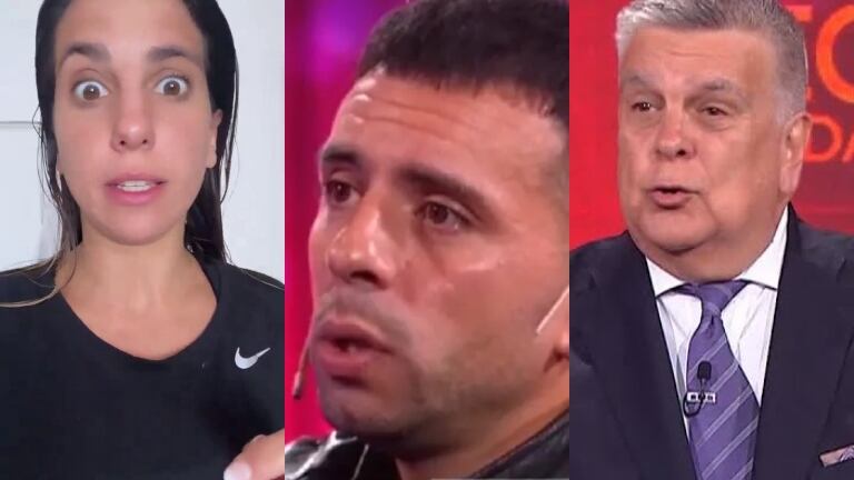 El cruce de Cinthia Fernández con Matías Defederico tras su entrevista con Luis Ventura