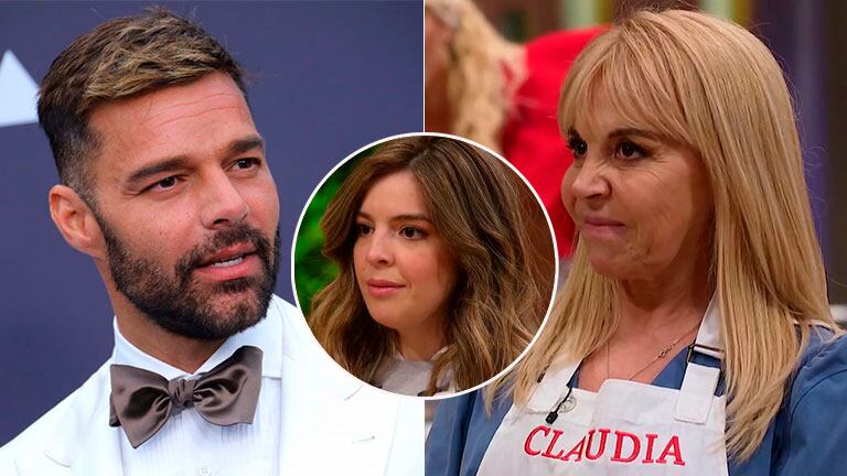 Claudia Villafañe contó el día que Ricky Martin fue a cenar a su casa y el percance con Dalma Maradona