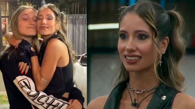 Así fue el cariñoso reencuentro de Camila, la hermana de Julieta Poggio, con su novia Lourdes tras salir de Gran Hermano