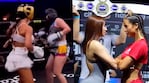 Flor Vigna debutó como boxeadora y ganó por nocaut: el video