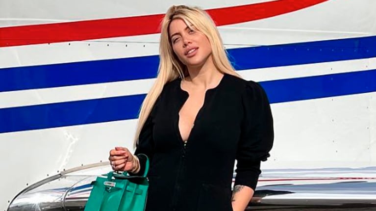 Así es el impresionante vestidor de Wanda Nara en Milán: el impactante video