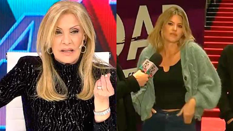 Mery del Cerro se molestó Susana Roccasalvo por una pregunta sobre su marido