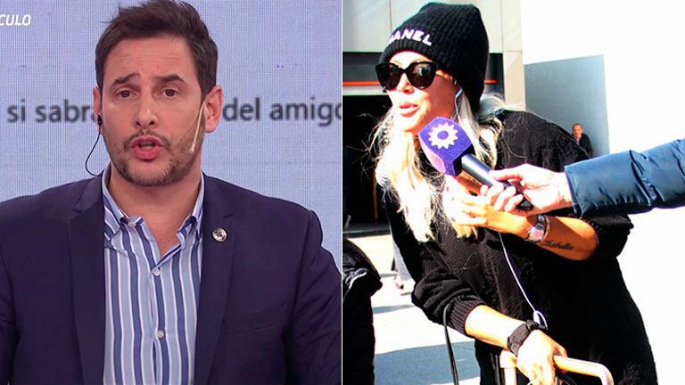 ¡Con los tapones de punta! Rodrigo Lussich fue lapidario con Wanda Nara por su actitud en una nota