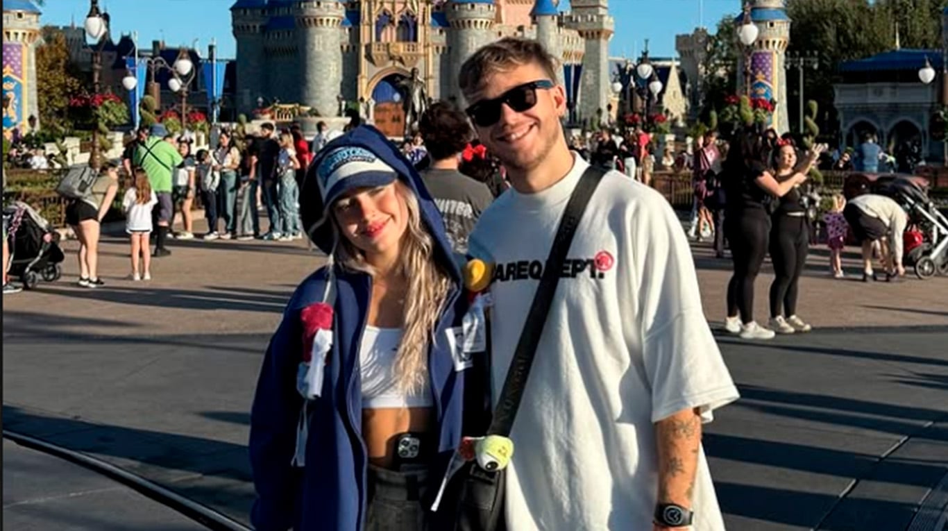 Las vacaciones de Coti Romero y Nacho Castañares en Disney: el álbum de fotos