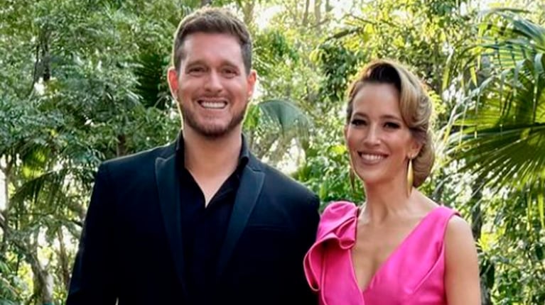 Luisana Lopilato sorprendió a Michael Bublé con una fuerte declaración de amor en el día de su cumpleaños