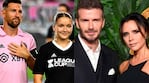 Leo Messi con Harper, la hija de Victoria y David Beckham