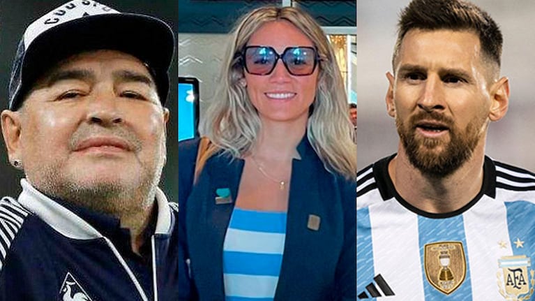 Rocío Oliva habló de Diego Maradona y Leo Messi en el Mundial Qatar 2022