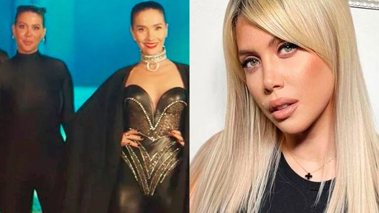 Aseguran que habría una fuerte interna entre Wanda Nara y Natalia Oreiro por diferencias en ¿Quién es la Máscara?