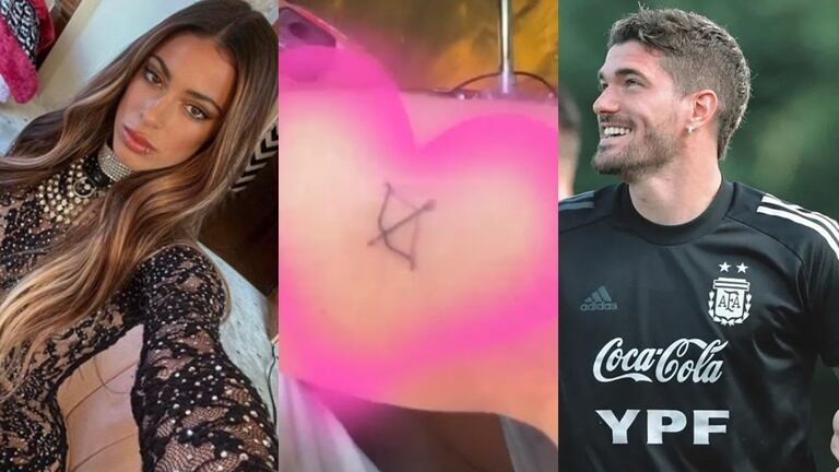 Tini Stoessel se hizo un romántico tatuaje en Ibiza ¿inspirado en Rodrigo de Paul?