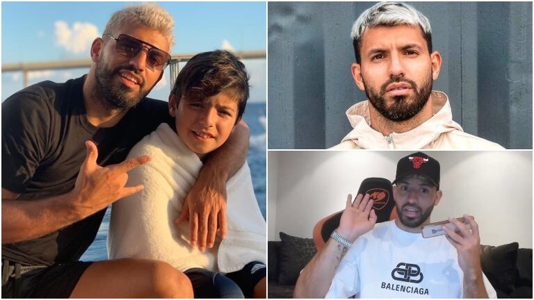 El Kun Agüero le confesó a su hijo Benjamín que no leyó su saludo de cumpleaños