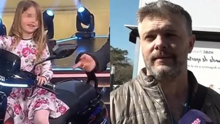 Ricky Diotto, ex de María Fernanda Callejón, habló del incidente de su hija con la moto: "Lo estaba viendo y me asusté"