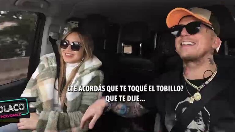 Desopilante ida y vuelta del Polaco con Karina La Princesita sobre el día que se conocieron: "¿Te acordás que te toque el tobillo?"