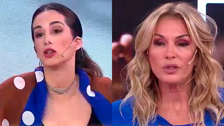 Yanina Latorre se trenzó en una dura discusión con Estefi Berardi por el comportamiento de la China Suárez y De Paul con sus hijos