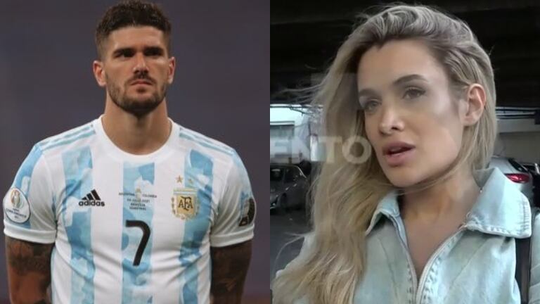 Camila Homs habló de la posibilidad de que Rodrigo De Paul no pueda jugar el Mundial por el conflicto judicial que mantienen