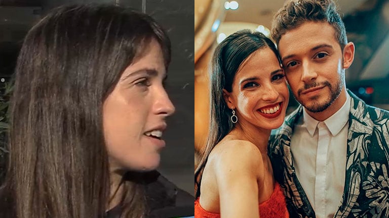 Cande Molfese habló pícara de su pasado amoroso con Ruggero Pasquarelli