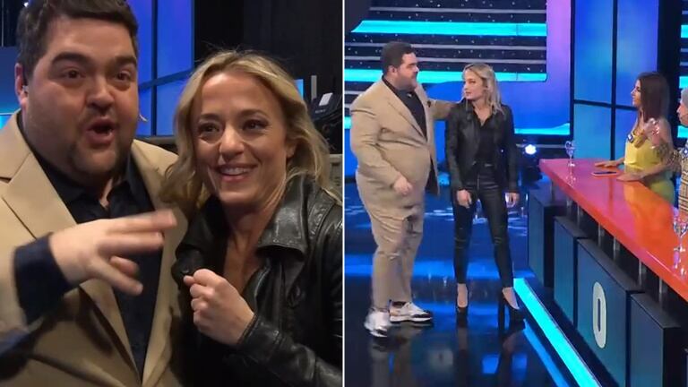 ¡Qué momento! Sabrina Carballo ingresó sorpresivamente a 100 argentinos dicen y tuvo un incómodo encuentro con Majo Martino