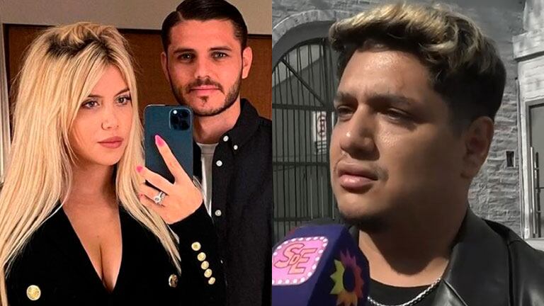 Kenny Palacios dejó en claro cuál es la situación actual de Wanda Nara con Mauro Icardi tras la supuesta separación