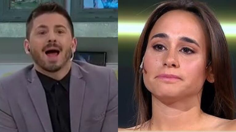 Letal frase de Pampito contra Martina de Gran Hermano: "No me conmueven sus lágrimas, hay que hacerse cargo"