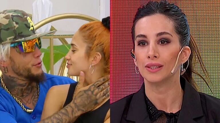 ¿Fue real o ficticio? Estefi Berardi reveló si el noviazgo de Alex Caniggia y Melody Luz continúa fuera de El Hotel de los Famosos