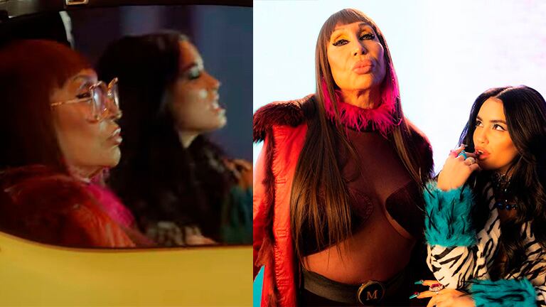 Lali Espósito y Moria Casán estrenaron su videoclip