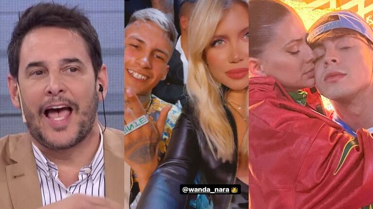 Rodrigo Lussich, ácido sobre el supuesto romance de Wanda Nara y L-Gante con la China Suárez y Rusherking