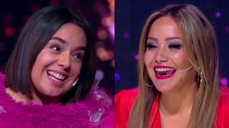 Ángela Leiva la rompió en ¿Quién es la máscara? y Karina la Princesita la reconoció al instante