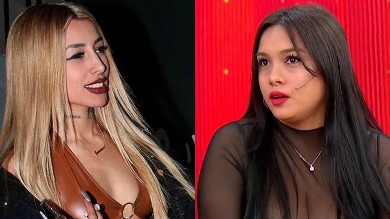 Picante reacción de Tamara Báez al ver a una exbailarina de L-Gante hablando de ella en TV