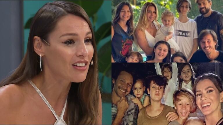 Pampita contó cómo construyó su familia ensamblada: "La pareja de tu ex después cría a tu hijo"