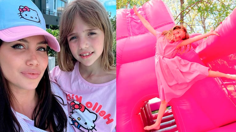 En fotos, la soñada fiesta de cumpleaños de Isabella, la hija de Wanda Nara: full pink y temática Hello Kitty