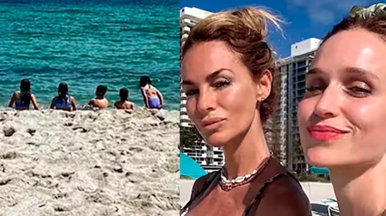 Las fotos de Brenda Gandini, Paula Chaves y Sabrina Rojas de vacaciones en Miami