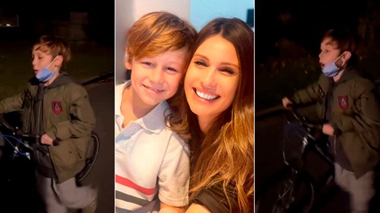 La queja del hijo de Pampita por acostarse temprano