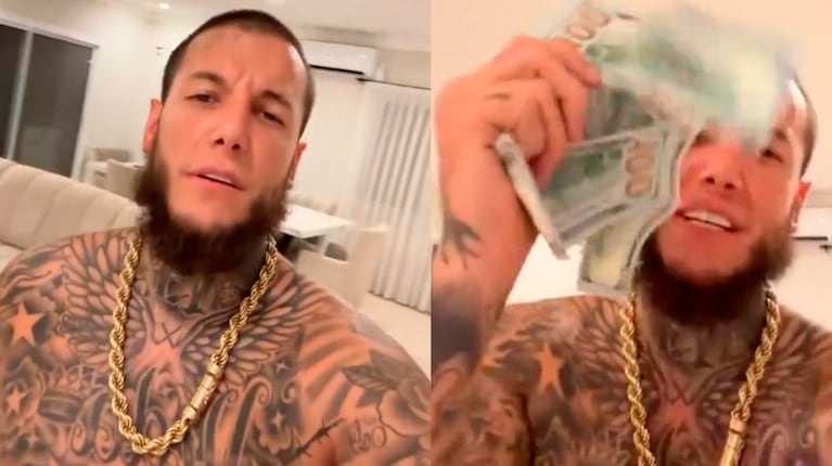 La reacción de Alex Caniggia al enterarse de que ARBA investiga por evasión la torre que promocionó en redes