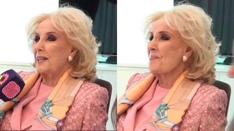 La profunda emoción de Mirtha Legrand antes de firmar su contrato con eltrece