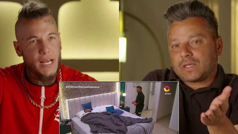 Chanchi Estévez y su picante chicana a Alex Caniggia por abandonar a "La familia" en El Hotel de los Famosos: "Ahora estás con los secuaces"