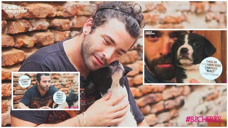 #Bicheros: conocé a Yeso y Rulo, los perros de Nazareno Casero