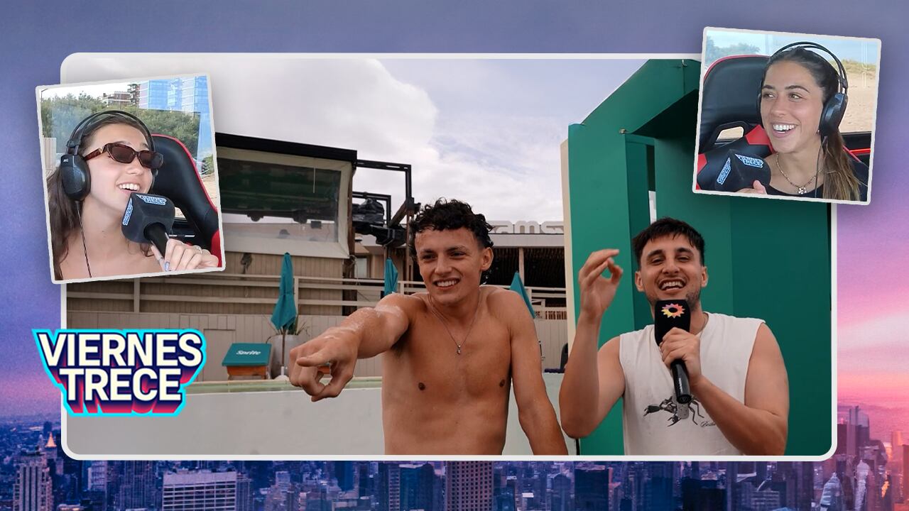 Los chicos de Viernes Trece se animaron al Ice Challenge de Sprite