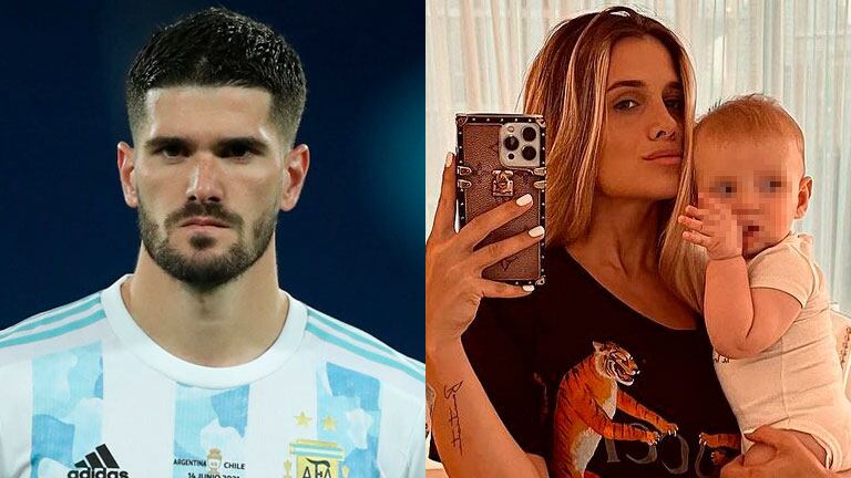 Rodrigo de Paul confirmó que está "separado hace meses" de Camila Homs