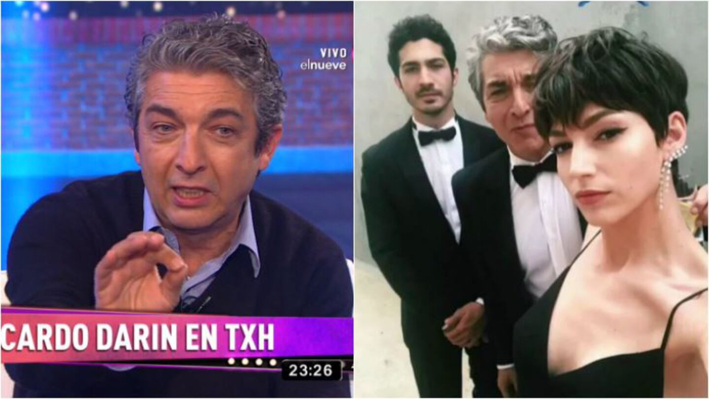 Ricardo Darín habló de su nuera, Tokio, en el debut de Todo x hoy: 