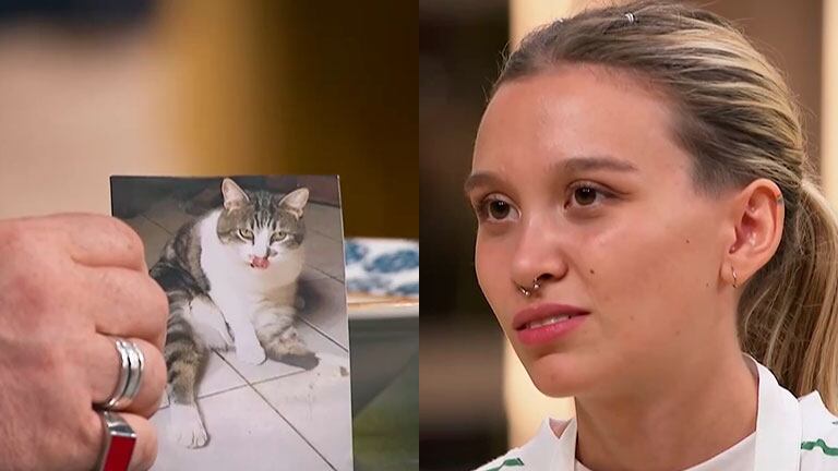 Una participante de MasterChef culpó a su gato tras recibir una mala devolución de los jurados