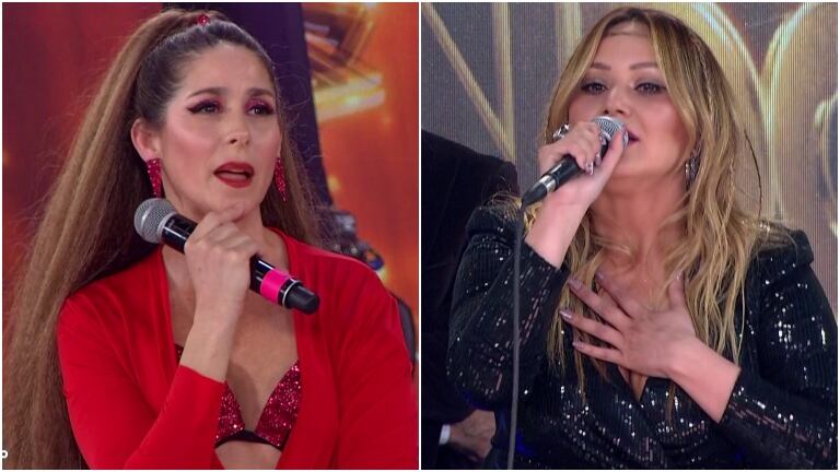 Filosa devolución de Karina La Princesita a Laura Novoa en la cumbia de Cantando 2020: “Me parece que se lo toman para la joda”