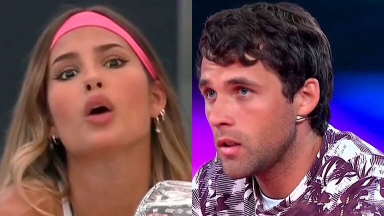 Gran Hermano 2022: Julieta Poggio se hartó de Agustín y lo criticó sin filtros