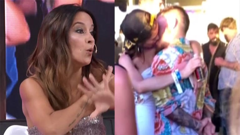 Lourdes Sánchez y un palito a Fede Bal por sus fotos a los besos con Juli Bartolomé